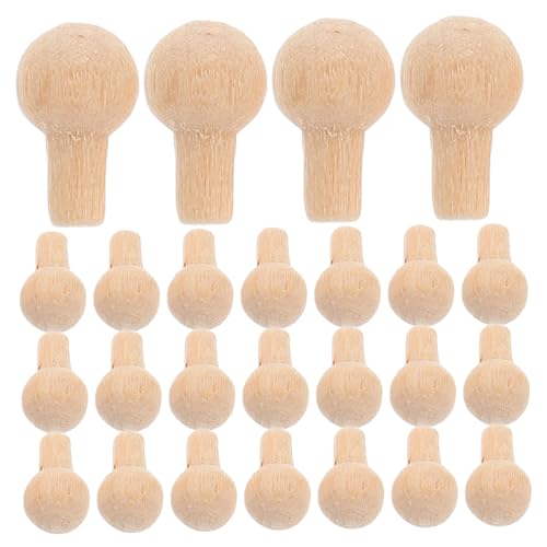 Abaodam Mini-puppenhaus-Miniatur-Hardware 50 Stück Holz-zuggriffe Maßstab 1:12 Türgriffe Für Puppenhaus-möbeldekor Abaodam Mini-puppenhaus-Miniatur-Hardware 50 Stück Holz-zuggriffe Maßstab 1:12 Türgriffe Für Puppenhaus-möbeldekor von Abaodam