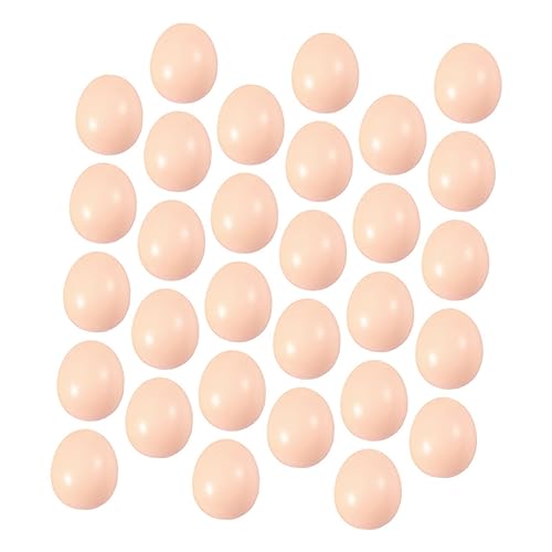Abaodam 50 Stück Ostereier für toys adventsgeschenke kinderspielzeuge spielsachen gefälschte DIY-Eier Emulation Plastikeier nachgeahmte Plastikeier von Abaodam