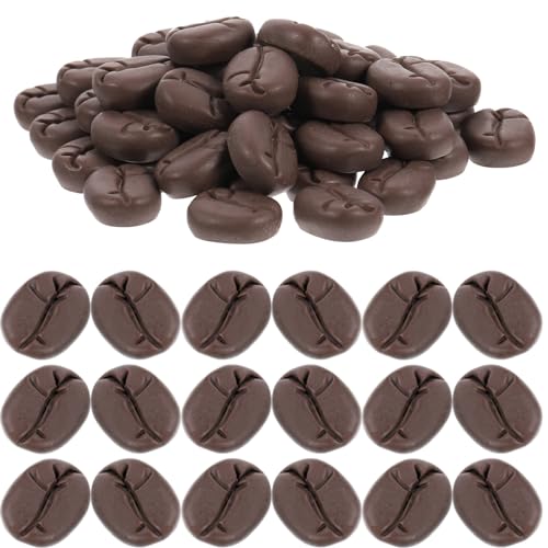 Abaodam 50 Stück Simulierte Kaffeebohnen Künstliche Bohnen Brotstangen Mini Küche Künstlicher Kaffee Künstliche Lebensmittel Display Schokoladenformen Kunstpflanzen Indoor Abaodam 50 Stück Simulierte Kaffeebohnen Künstliche Bohnen Brotstangen Mini Küche Künstlicher Kaffee Künstliche Lebensmittel Display Schokoladenformen Kunstpflanzen Indoor von Abaodam