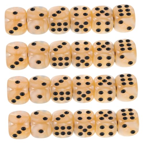 Abaodam 50 Stück Teiliges Acrylwürfel mit Abgerundeten Ecken und Perlmutt Komfortabler Griff für Brettspiele Partyzubehör Lernspielzeug und Mathematikunterricht Abaodam 50 Stück Teiliges Acrylwürfel mit Abgerundeten Ecken und Perlmutt Komfortabler Griff für Brettspiele Partyzubehör Lernspielzeug und Mathematikunterricht von Abaodam