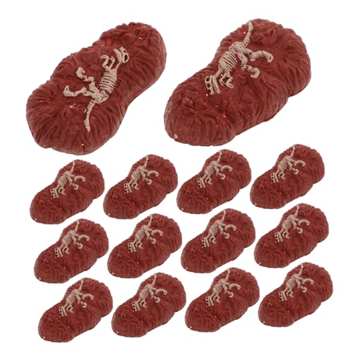 Abaodam 50 Stück Teiliges Mini Dinosaurier Fossilien Kunststoffmodell mit Detailgetreuer Handwerkskunst für Sandtisch Landschaftsdeko und Schreibtisch Ornament Realistische Fossilien Abaodam 50 Stück Teiliges Mini Dinosaurier Fossilien Kunststoffmodell mit Detailgetreuer Handwerkskunst für Sandtisch Landschaftsdeko und Schreibtisch Ornament Realistische Fossilien von Abaodam