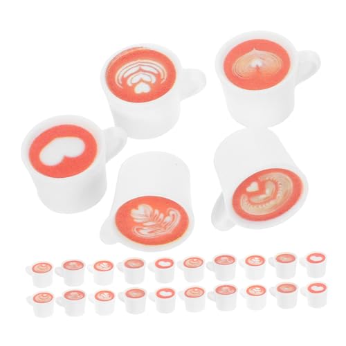 Abaodam 50 Stück Teiliges Miniatur Kaffeetassen Resin Mini Mugs Realistisches Design Leicht Handhabbar Für Puppenhaus DIY Basteln Tischdekoration Abaodam 50 Stück Teiliges Miniatur Kaffeetassen Resin Mini Mugs Realistisches Design Leicht Handhabbar Für Puppenhaus DIY Basteln Tischdekoration von Abaodam