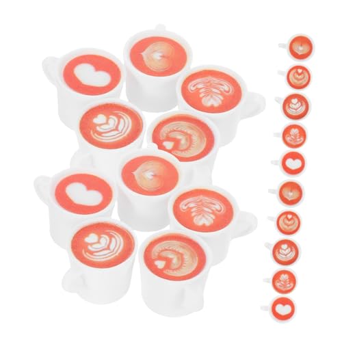 Abaodam 50 Stück Teiliges Miniatur Kaffeetassen aus Robustem Resin Detailgetreue Mini Kaffeebecher für Puppenhäuser Kreative DIY Deko Langlebige Spielküchen Accessoires für Sammler Abaodam 50 Stück Teiliges Miniatur Kaffeetassen aus Robustem Resin Detailgetreue Mini Kaffeebecher für Puppenhäuser Kreative DIY Deko Langlebige Spielküchen Accessoires für Sammler von Abaodam