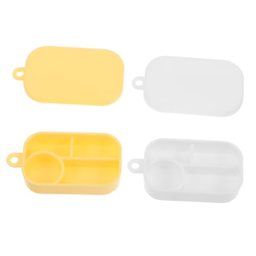 Abaodam 50 Stück Teiliges Miniatur-spielküchen-zubehör mit Realistischen Geteilten Lunchboxen Pädagogisch Gestaltet für Fördert Kreatives Rollenspiel und Gesundes Essverhalten für Abaodam 50 Stück Teiliges Miniatur-spielküchen-zubehör mit Realistischen Geteilten Lunchboxen Pädagogisch Gestaltet für Fördert Kreatives Rollenspiel und Gesundes Essverhalten für von Abaodam