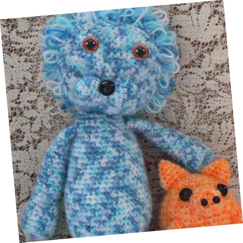 Abaodam 50 Stück Tieraugen Aus Kunststoff – Basteln, Realistische Katzenaugen Für Gehäkelte Plüschtiere, DIY-stofftiere Und Puppenherstellungszubehör, 12 Mm von Abaodam