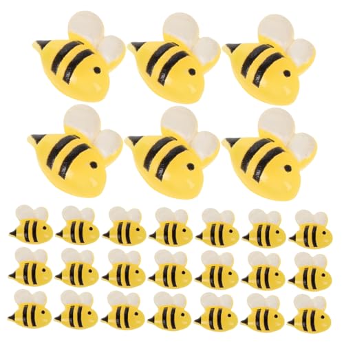 Abaodam 50 Stück Tierbienen-Ornamente Bienen Zum Basteln Bienenfiguren Für Die Dekoration Honigbienen-anhänger Kleine Hummeln Bienenspielzeug Mini Biene Kleine Bienen-basteldekoration Harz Abaodam 50 Stück Tierbienen-Ornamente Bienen Zum Basteln Bienenfiguren Für Die Dekoration Honigbienen-anhänger Kleine Hummeln Bienenspielzeug Mini Biene Kleine Bienen-basteldekoration Harz von Abaodam