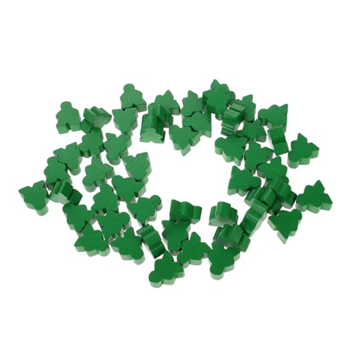 Abaodam 50 Stücke Stücke Fliegen Schach Lebkuchen Mann Handwerk Bord Spiel Zubehör Grün Holz Abaodam 50 Stücke Stücke Fliegen Schach Lebkuchen Mann Handwerk Bord Spiel Zubehör Grün Holz von Abaodam