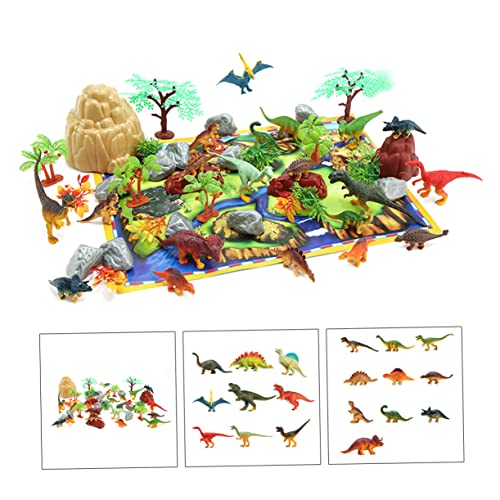 Abaodam 50-Teiliges Set Dinosaurier Dinosaurierspielzeug von Abaodam