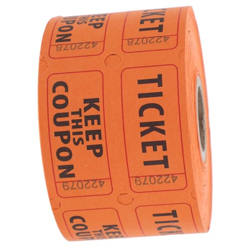 Abaodam 500 Stück Doppelte Roll Lose für Veranstaltungen Partys und Spendenaktionen Nummerierte Tickets mit Perforation für Klassenauszeichnungen und Feiertagsfeiern Abaodam 500 Stück Doppelte Roll Lose für Veranstaltungen Partys und Spendenaktionen Nummerierte Tickets mit Perforation für Klassenauszeichnungen und Feiertagsfeiern von Abaodam