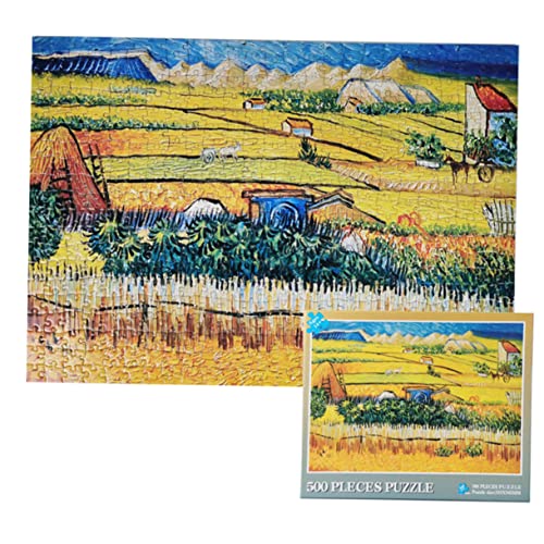 Abaodam 500 Stück Papierpuzzle Hundepuzzle Bildungsspielzeug Kleinkind-Puzzle Vorrichtung Kinderpuzzle Puzzles zabawki stymulujące rozwój Educational Toys gelbe pädagogisches Puzzle Yellow Abaodam 500 Stück Papierpuzzle Hundepuzzle Bildungsspielzeug Kleinkind-Puzzle Vorrichtung Kinderpuzzle Puzzles zabawki stymulujące rozwój Educational Toys gelbe pädagogisches Puzzle Yellow von Abaodam
