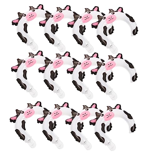 Abaodam 50 Stück Stirnband Ballons Aufblasbare Cartoon Haarbänder für Kinderpartys Deko für Geburtstagsfeiern Babypartys und Mehr von Abaodam