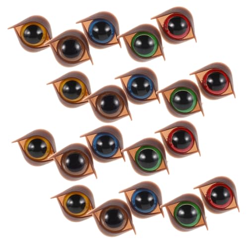 Abaodam 50Stücke Häkelaugen für Puppen Sicherheitsaugen Kunststoff Augen für DIY Plüschtiere und Häkelspielzeug mit Unterlegscheiben Abaodam 50Stücke Häkelaugen für Puppen Sicherheitsaugen Kunststoff Augen für DIY Plüschtiere und Häkelspielzeug mit Unterlegscheiben von Abaodam