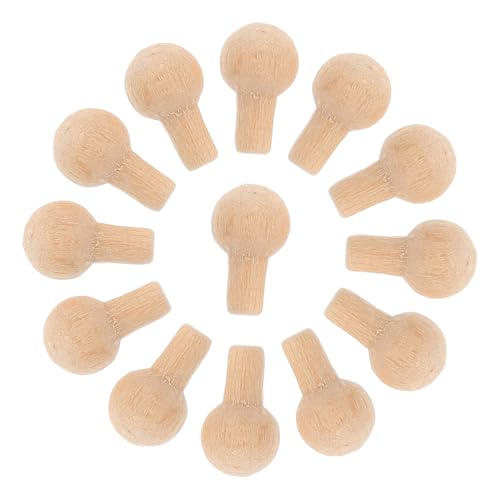 Abaodam 50 Stück Miniatur Möbelknöpfe aus Holz für Puppenhaus Selbstgemacht Winzige Schubladengriffe Realistische Türgriffe für Bjd und Miniaturprojekte Abaodam 50 Stück Miniatur Möbelknöpfe aus Holz für Puppenhaus Selbstgemacht Winzige Schubladengriffe Realistische Türgriffe für Bjd und Miniaturprojekte von Abaodam