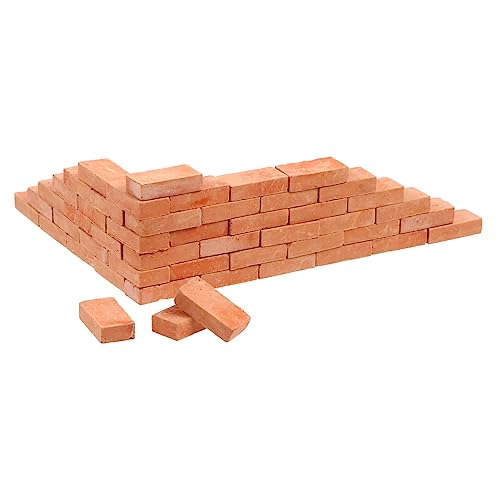 Abaodam 50Stücke Ziegelsteine für DIY Garten Dekoration Hochwertige Mikrolandschaft Kinderfreundlich und Langlebig für Kreative Miniaturprojekte Abaodam 50Stücke Ziegelsteine für DIY Garten Dekoration Hochwertige Mikrolandschaft Kinderfreundlich und Langlebig für Kreative Miniaturprojekte von Abaodam