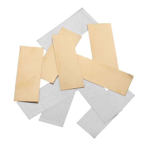 Abaodam 5Paare Anode und Kupferanode für DIY Fruchtbatterie Zinkblech Kupferblatt für Experimente und Schulprojekte Lerninteresse und Praktischen Abaodam 5Paare Anode und Kupferanode für DIY Fruchtbatterie Zinkblech Kupferblatt für Experimente und Schulprojekte Lerninteresse und Praktischen von Abaodam