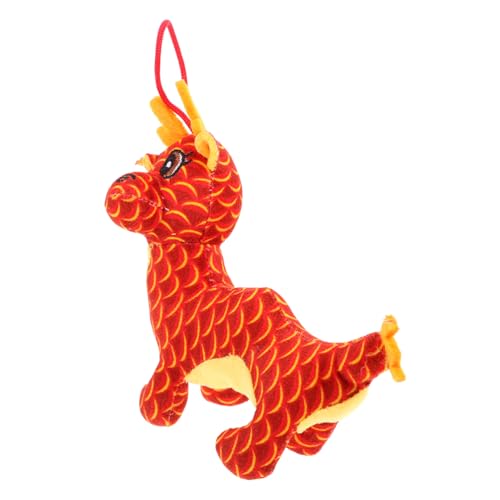 Abaodam 5St Drachenspielzeug im chinesischen Stil Drache gefüllter Plüsch Tierkreiszeichen Drachen Kuscheltier chinesische neujahrsdekoration Spielzeuge Geschenk Kinder Stofftier Füllung von Abaodam