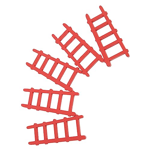 Abaodam Sichere Stabile Mini-holzleitern für Jungen und Mädchen Zubehör für Spielzeughäuser Abaodam Sichere Stabile Mini-holzleitern für Jungen und Mädchen Zubehör für Spielzeughäuser von Abaodam