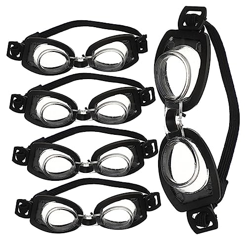 Abaodam 5St Mini Schwimm Brille Mini-Brille zum Anziehen der Puppe Mini-Brille für Puppe Puppenkostüm Brille Minibrille für Puppe winzige Gläser kleine Brille für Puppe Plastik Black Abaodam 5St Mini Schwimm Brille Mini-Brille zum Anziehen der Puppe Mini-Brille für Puppe Puppenkostüm Brille Minibrille für Puppe winzige Gläser kleine Brille für Puppe Plastik Black von Abaodam