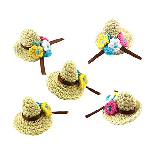 Abaodam 5pcs Mini Woolen Hut Spielzeug Dekorative Mini Zubehör Mini Spielzeug Hut Hut Dekoration Abaodam 5pcs Mini Woolen Hut Spielzeug Dekorative Mini Zubehör Mini Spielzeug Hut Hut Dekoration von Abaodam