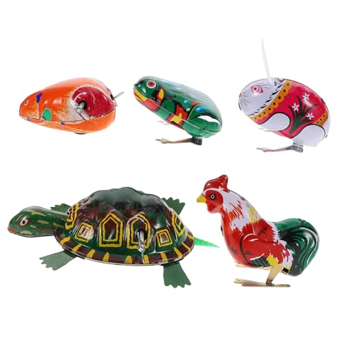 Abaodam 5Stücke Teiliges Aufziehspielzeug Cartoon Spielzeug für Junge Mädchen Retro Party Mitgebsel Fördert Motorik und Kreativität für Kindergeburtstage und Feiern Zufällige Designs Abaodam 5Stücke Teiliges Aufziehspielzeug Cartoon Spielzeug für Junge Mädchen Retro Party Mitgebsel Fördert Motorik und Kreativität für Kindergeburtstage und Feiern Zufällige Designs von Abaodam