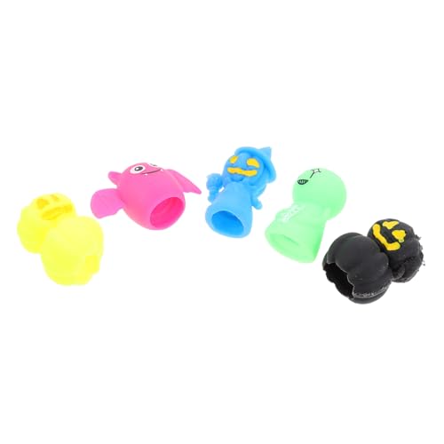 Abaodam 5Stücke Halloween Fingerpuppen Fingerhüte Für Interaktive Und Halloween Partys Und Geschichtenerzählen von Abaodam