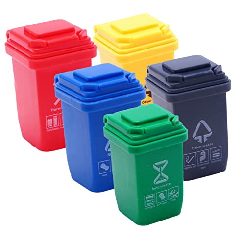 Abaodam 5Stücke Mini Mülleimer Abfalleimer für Sandtisch Dekoration Hauszubehör Tischmülleimer für Kreative DIY Projekte Langlebig und Praktisch Abaodam 5Stücke Mini Mülleimer Abfalleimer für Sandtisch Dekoration Hauszubehör Tischmülleimer für Kreative DIY Projekte Langlebig und Praktisch von Abaodam