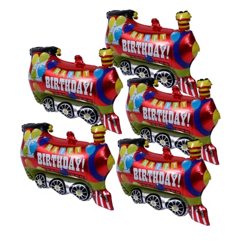 Abaodam 5Stücke Teiliges Fahrzeug Folienballons für Geburtstagsfeiern Bunte Auto Dekoration für Kinderpartys Babypartys und Outdoor Events aus Aluminiumfolie Heliumgeeignet Abaodam 5Stücke Teiliges Fahrzeug Folienballons für Geburtstagsfeiern Bunte Auto Dekoration für Kinderpartys Babypartys und Outdoor Events aus Aluminiumfolie Heliumgeeignet von Abaodam