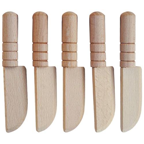 Abaodam 5Stücke Teiliges Holzschneider Spielzeugset für DIY Kochspielzeug Pädagogisches Rollenspiel für Jungen und Mädchen Miniatur Küchenspielzeug für Puppenhausdekoration Abaodam 5Stücke Teiliges Holzschneider Spielzeugset für DIY Kochspielzeug Pädagogisches Rollenspiel für Jungen und Mädchen Miniatur Küchenspielzeug für Puppenhausdekoration von Abaodam