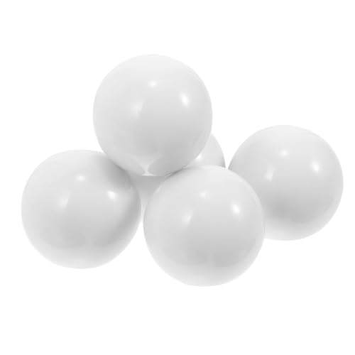 Abaodam 5pcs Roulette Perlen Zufällige Spiel Rad Perlen Rad Spiel Tombola Rad Drehbar Roulette Tisch und Rad Fidget Tabletop Preisrad Heimspiel Rad Perlen Acryl Weiß von Abaodam
