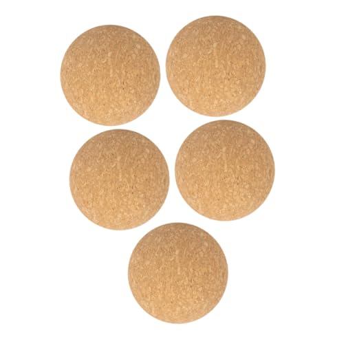 Abaodam 5pcs Holz Tabletop Mini Fußball Desktop Fußbälle Mini Fußbälle Spielzeug Für Fußball Maschine von Abaodam