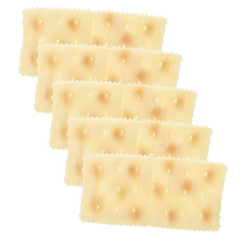 Abaodam 5 Stücke Künstliche Soda Cracker Realistische Mini Küche Requisiten Für Display PVC Decor Abaodam 5 Stücke Künstliche Soda Cracker Realistische Mini Küche Requisiten Für Display PVC Decor von Abaodam