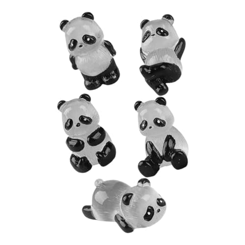 Abaodam 5stücke Mini Panda Figuren Leuchtendes Resinkunst-tierfiguren Für Mikrogärten Und DIY-Dekorationen Niedliche Panda-Ornamente Für Innen Außendekoration Abaodam 5stücke Mini Panda Figuren Leuchtendes Resinkunst-tierfiguren Für Mikrogärten Und DIY-Dekorationen Niedliche Panda-Ornamente Für Innen Außendekoration von Abaodam