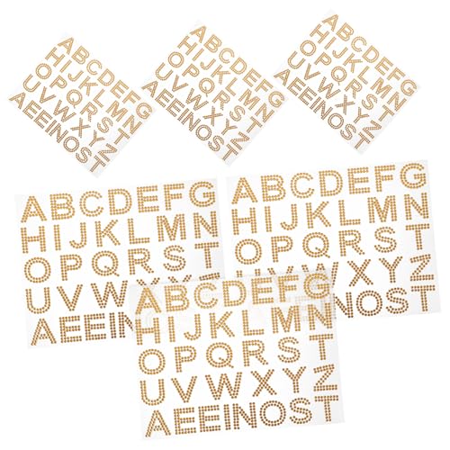 Abaodam 6 Bögen Acryl Buchstaben Strass Aufkleber Handyhüllen Scrapbook Aufkleber Nagelaufkleber Juwelenaufkleber Strasssteine DIY Dekorative Aufkleber Glitzeraufkleber Bling Abaodam 6 Bögen Acryl Buchstaben Strass Aufkleber Handyhüllen Scrapbook Aufkleber Nagelaufkleber Juwelenaufkleber Strasssteine DIY Dekorative Aufkleber Glitzeraufkleber Bling von Abaodam