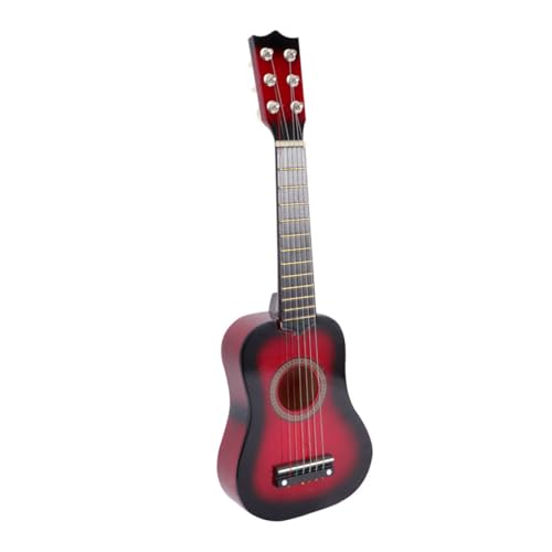 Abaodam 6 Gitarre aus Holz Lernspielzeug für Anfänger Leuchtenden Farben für Frühe Musikerziehung und Soziale Interaktion Fördert Musikalisches Interesse Abaodam 6 Gitarre aus Holz Lernspielzeug für Anfänger Leuchtenden Farben für Frühe Musikerziehung und Soziale Interaktion Fördert Musikalisches Interesse von Abaodam