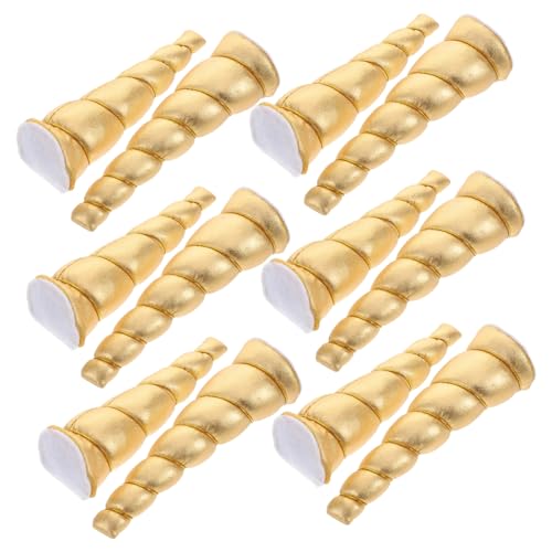 Abaodam 6 Paar Künstliche Einhorn Horn Stirnbänder DIY Set Für Mädchen Und Erwachsene Handgefertigte Einhorn Haar Accessoires Kostüme Basteln Geburtstagsparty Dekorationen Abaodam 6 Paar Künstliche Einhorn Horn Stirnbänder DIY Set Für Mädchen Und Erwachsene Handgefertigte Einhorn Haar Accessoires Kostüme Basteln Geburtstagsparty Dekorationen von Abaodam