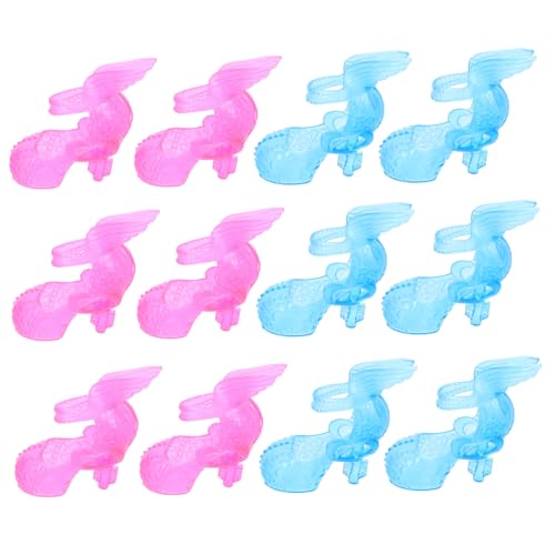 Abaodam 6 Paar Puppenschuhe, Ersatz-puppenschuhe, Anziehschuhe, High Heels, Puppenstiefel, Mini-puppenschuhe Für Mädchen, Rollenspiele, Partys, 60 cm Puppengebrauch von Abaodam