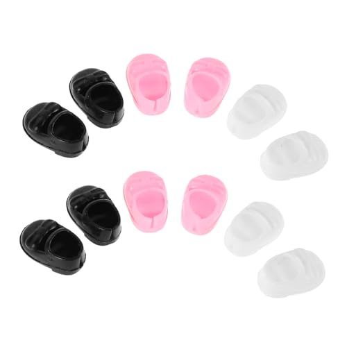 Abaodam 6paare Mini Puppenschuhe Bunte Dekorative Accessoires Für Puppen Flache Schuhe Für Puppenspiel Und Kostüme Für Drinnen Und Draußen Geeignet Abaodam 6paare Mini Puppenschuhe Bunte Dekorative Accessoires Für Puppen Flache Schuhe Für Puppenspiel Und Kostüme Für Drinnen Und Draußen Geeignet von Abaodam