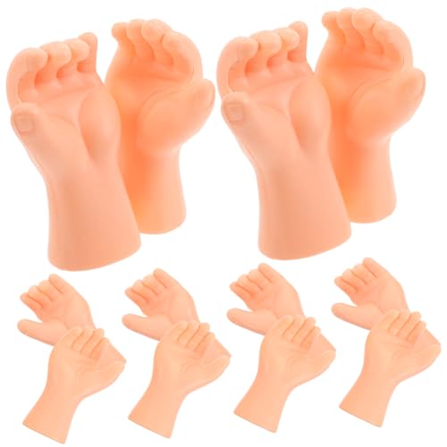 Abaodam 6 Paare Realistische Puppenhand Ersatzteile aus Kunststoff Detailgetreue Miniatur Hände für DIY Puppenbau Vielseitige Bastelzubehör Sets zur Puppenreparatur und Dekoration Abaodam 6 Paare Realistische Puppenhand Ersatzteile aus Kunststoff Detailgetreue Miniatur Hände für DIY Puppenbau Vielseitige Bastelzubehör Sets zur Puppenreparatur und Dekoration von Abaodam