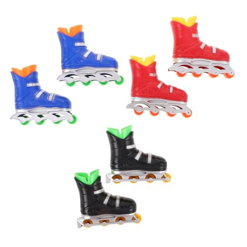 Abaodam 6 Paare Tragbare Finger Skates für Erwachsene Spaßiges Desktop für Büro Reisen Verbessert die Hand Augen Koordination Abaodam 6 Paare Tragbare Finger Skates für Erwachsene Spaßiges Desktop für Büro Reisen Verbessert die Hand Augen Koordination von Abaodam