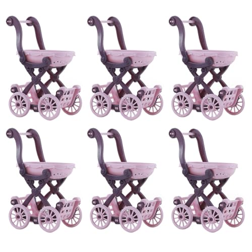 Abaodam 6 STK Puppen-einkaufswagen Mini-vers-küche -einkaufswagen Puppenhaus Einkaufswagenverzierung Für Puppen Mini-DIY-möbelmodell Einkaufswagen Modelle Plastik Abaodam 6 STK Puppen-einkaufswagen Mini-vers-küche -einkaufswagen Puppenhaus Einkaufswagenverzierung Für Puppen Mini-DIY-möbelmodell Einkaufswagen Modelle Plastik von Abaodam