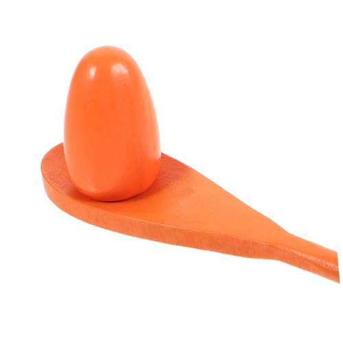 Abaodam 6 Sätze Teiliges Holz Ei Laufspiel Gleichgewichtstraining Sensory Balance Toy für Geburtstagsparty Jungen Mädchen Outdoorspiele von Abaodam