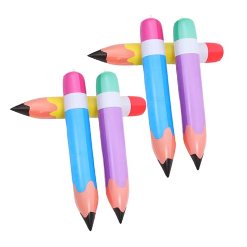 Abaodam 6 Stück Aufblasbare Bleistift Ballons Bunte PVC Partydeko für Schule Geburtstag Abschlussfeier Leichte Langlebige und Transportable Klassenzimmer Deko mit Einfacher Handhabung Abaodam 6 Stück Aufblasbare Bleistift Ballons Bunte PVC Partydeko für Schule Geburtstag Abschlussfeier Leichte Langlebige und Transportable Klassenzimmer Deko mit Einfacher Handhabung von Abaodam
