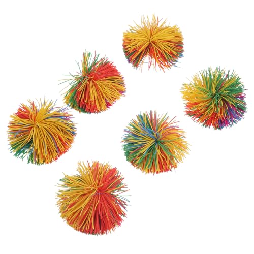 Abaodam 6 Stück Bunte Silikon Wuschelbälle Weiche Flauschige Bälle zum Stressabbau und Sensorischem Spiel für Erwachsene Leichte Antistress Spielzeuge Zufällige Farbe Abaodam 6 Stück Bunte Silikon Wuschelbälle Weiche Flauschige Bälle zum Stressabbau und Sensorischem Spiel für Erwachsene Leichte Antistress Spielzeuge Zufällige Farbe von Abaodam