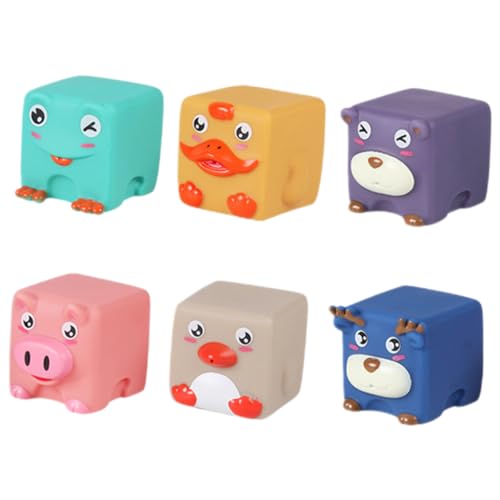 Abaodam Babyspielzeug 6 Teiliges Badetier Für Kleinkinder Lustige Cartoon Tiere Aus Weichem Für Das Der Badewanne Ideales Duschspielzeug Und Für Sensorik Spielzeug Baby Abaodam Babyspielzeug 6 Teiliges Badetier Für Kleinkinder Lustige Cartoon Tiere Aus Weichem Für Das Der Badewanne Ideales Duschspielzeug Und Für Sensorik Spielzeug Baby von Abaodam