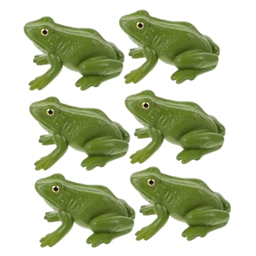 Abaodam 6 Stück Frosch Figuren Modellspielzeug Lernspielzeug für Pädagogisch Lehrreich Dekorativ und Spielerisch Spaßig Abaodam 6 Stück Frosch Figuren Modellspielzeug Lernspielzeug für Pädagogisch Lehrreich Dekorativ und Spielerisch Spaßig von Abaodam