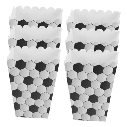 Abaodam Partyzubehör Für Fußball-geburtstage Popcorn-leckerli-boxen Snackbehälter Für Den Filmabend Event- Für Jungen Abaodam Partyzubehör Für Fußball-geburtstage Popcorn-leckerli-boxen Snackbehälter Für Den Filmabend Event- Für Jungen von Abaodam