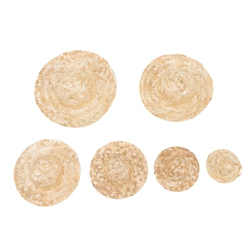 Abaodam Miniatur-Set für Puppen Heimdekoration Basteln Mini-westernhut Abaodam Miniatur-Set für Puppen Heimdekoration Basteln Mini-westernhut von Abaodam