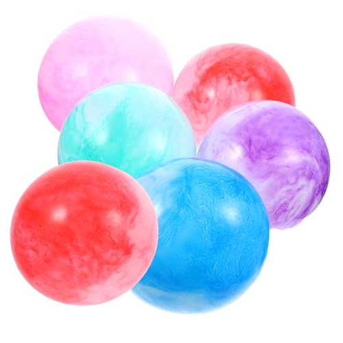 Abaodam 6 Stück High End Sportspielzeug Für Golfschläger Elastischer Schlägerball 6 Stück Hüpfbälle Wasserbälle Sportspielzeug Für Bälle Sommer Poolspielzeug Aufblasbares von Abaodam