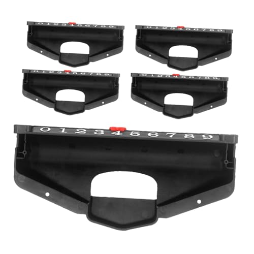 Abaodam 6 Stück Hockey Tisch Punktezähler Hockey Pucks Displayhalter Tischfußball Zubehör Tisch Punktezähler Für Spiele Schwarz Abaodam 6 Stück Hockey Tisch Punktezähler Hockey Pucks Displayhalter Tischfußball Zubehör Tisch Punktezähler Für Spiele Schwarz von Abaodam