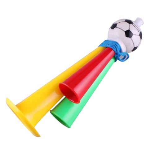 Abaodam 6 Stück Hupe für Fußballspiele fussball fußball Lautstarkes Horn Lautstärke Horn fussball fanartikel Fußballspiel horn Fußballspiel Trompete Plastik von Abaodam
